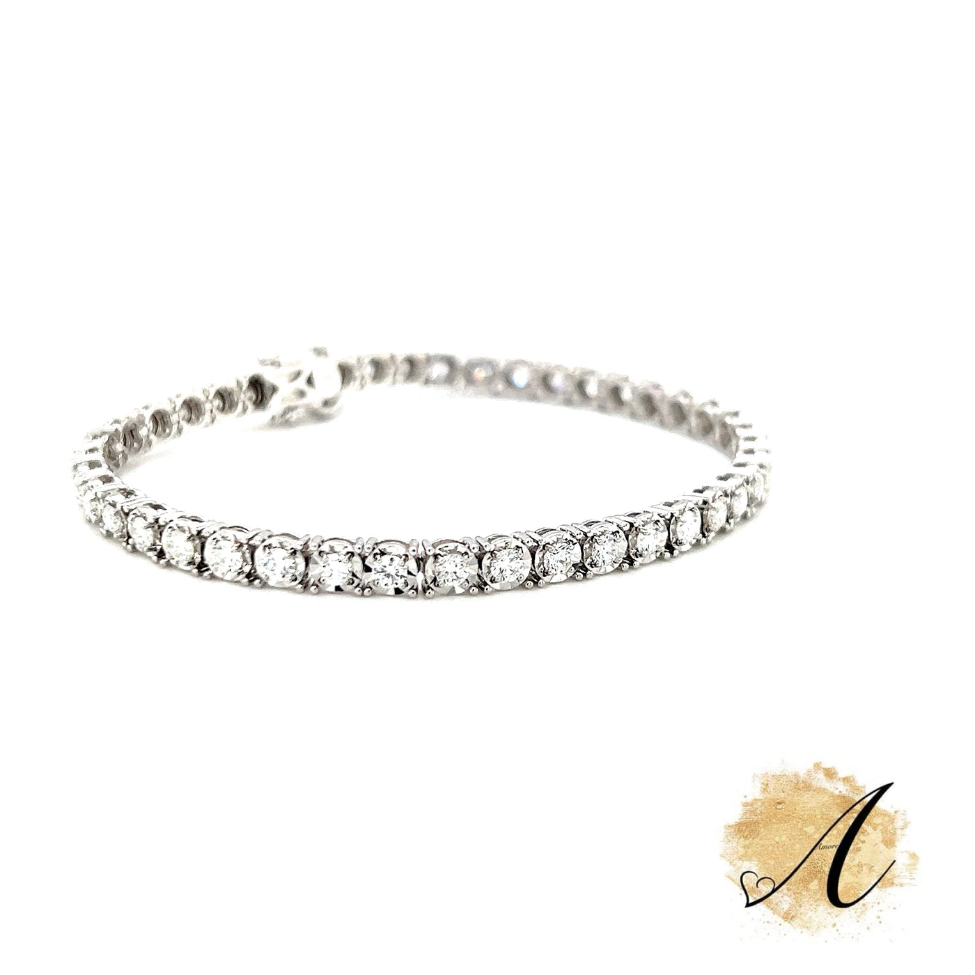 Lab Grown Diamond Tennis Bracelet