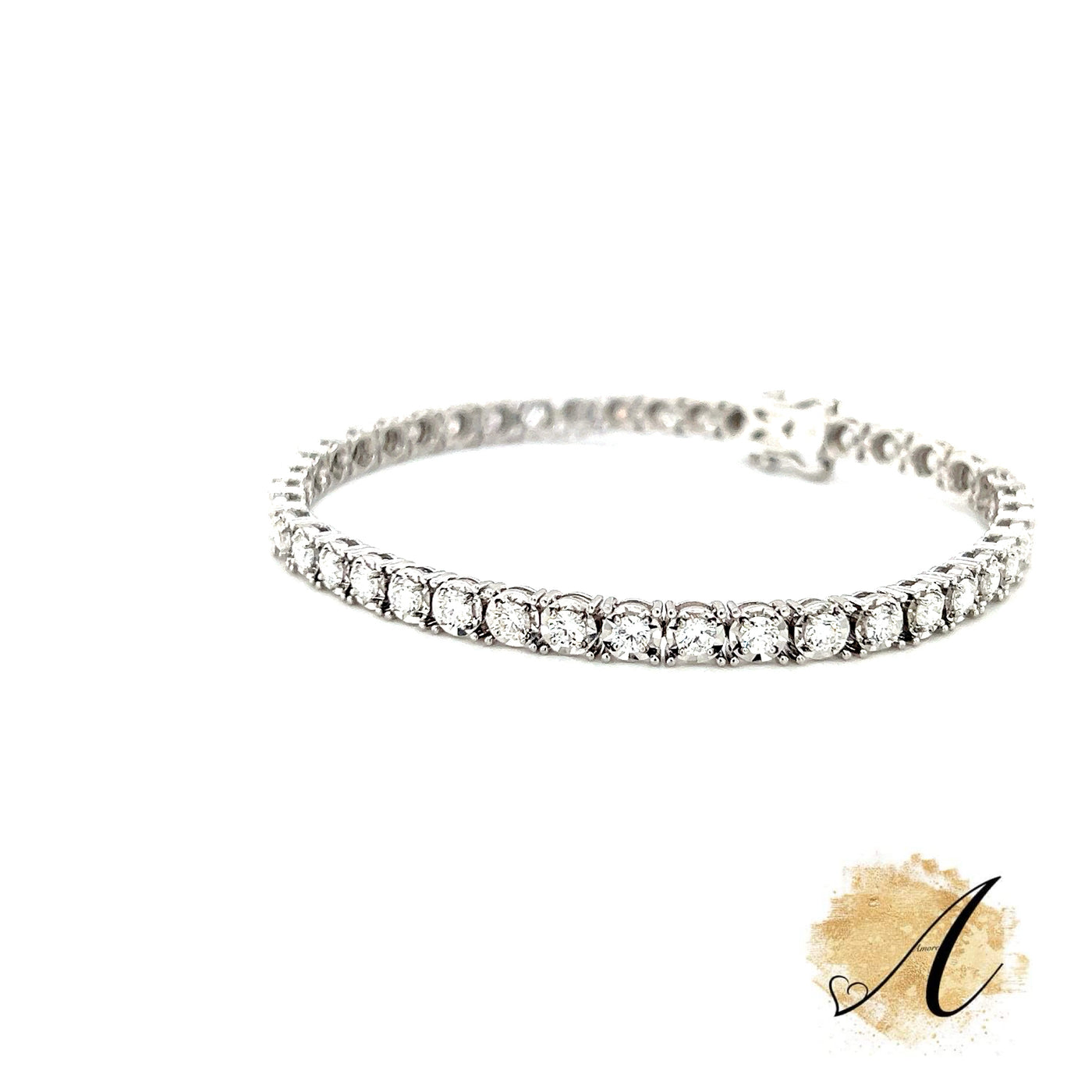 Lab Grown Diamond Tennis Bracelet