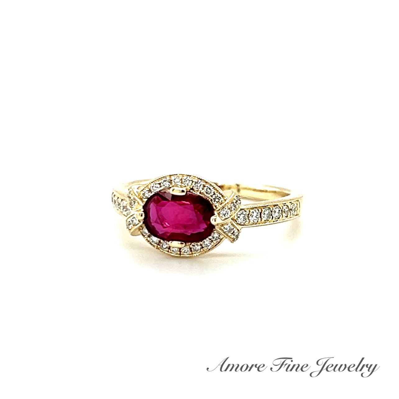 Stunning Siamese Ruby Ring