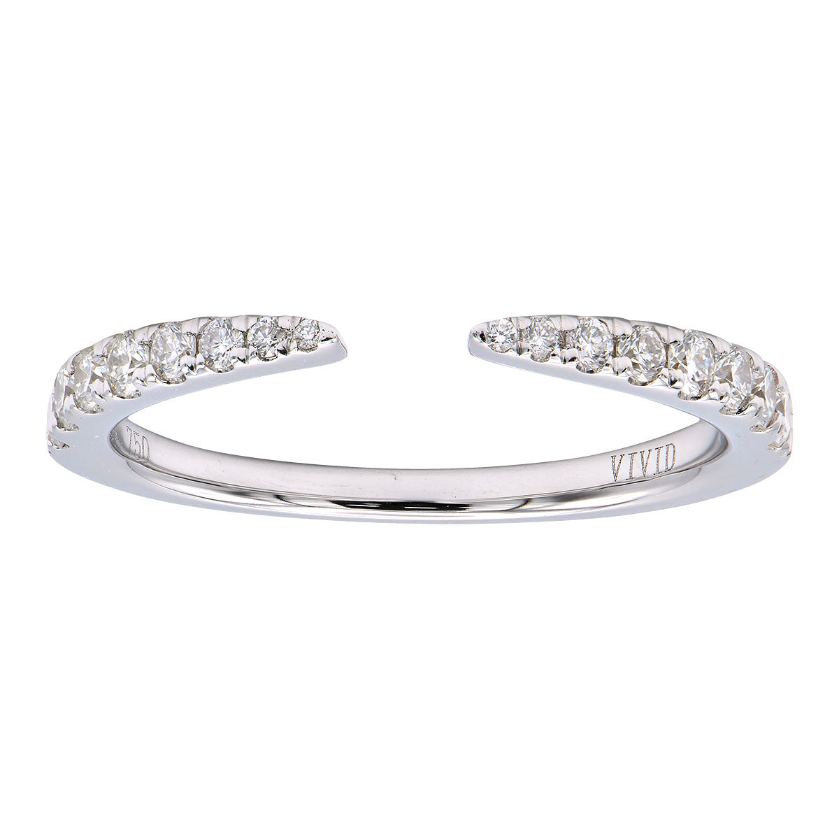 Pinched Diamond Ring