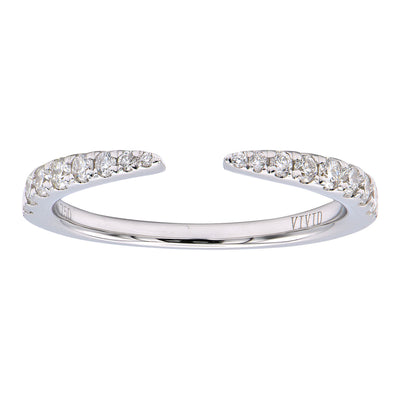 Pinched Diamond Ring