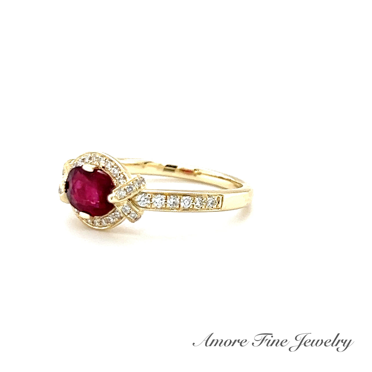 Stunning Siamese Ruby Ring