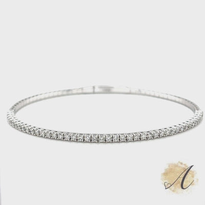 Flexible Diamond Bracelet