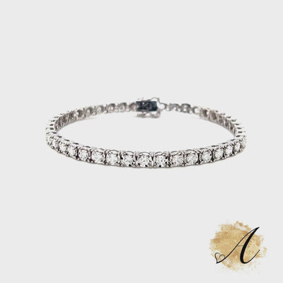 Lab Grown Diamond Tennis Bracelet