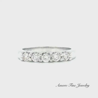 Common Prong Diamond Wedding Ring