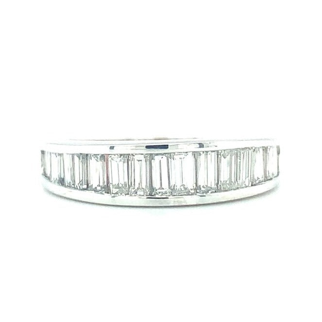Baguette Ladies 1.25 ct. Diamond Wedding Ring, close out