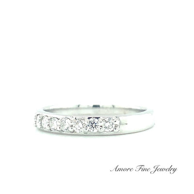 .30 Carat Platinum Shared Prong Women's Diamond Wedding Ring
