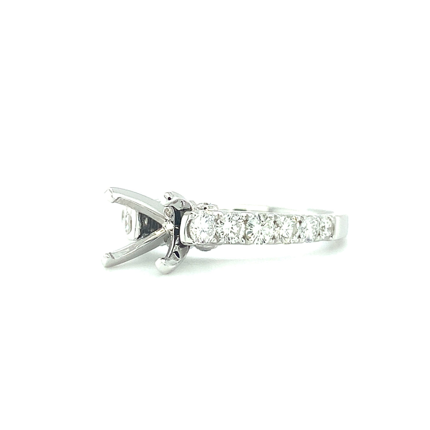 Amore's .71 Carat Diamond Engagement Ring Setting