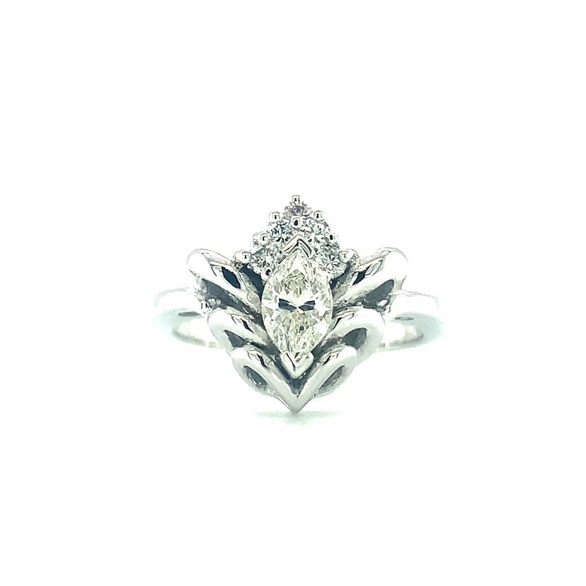 Marquise Diamond Fashion Ring